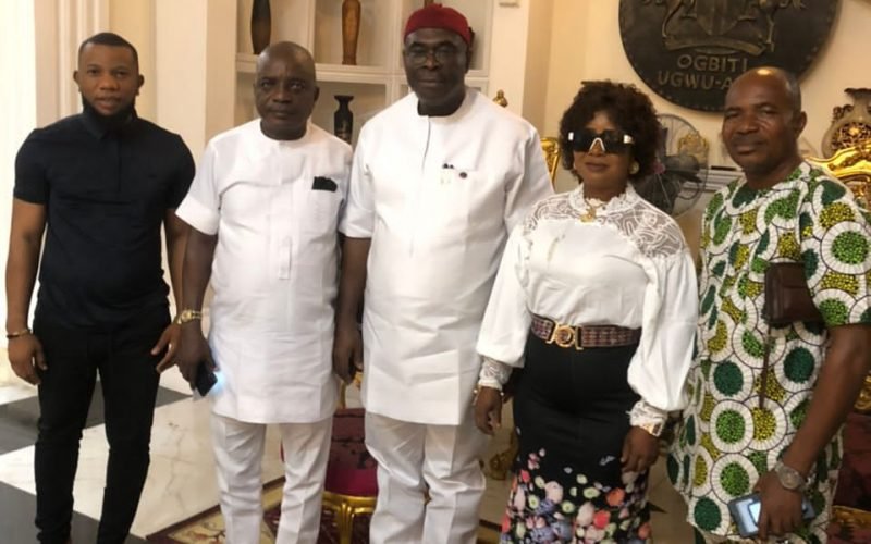 2023: Abia North Consensus Candidate Screening committee Visits Sir Chikwe Udensi.