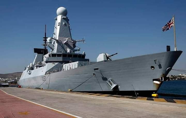 United Kingdom Warship Arrive Nigeria