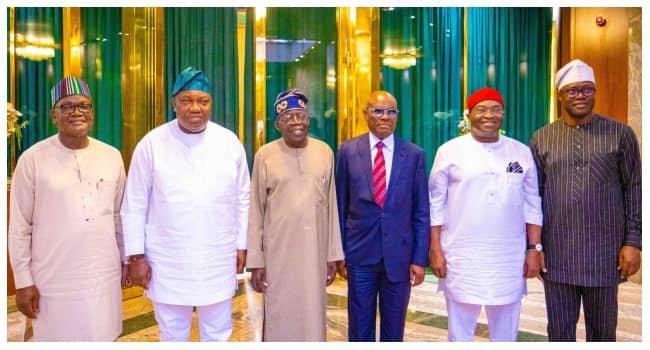 PDP Crisis: G-5 Governors Hold Talks With President Tinubu