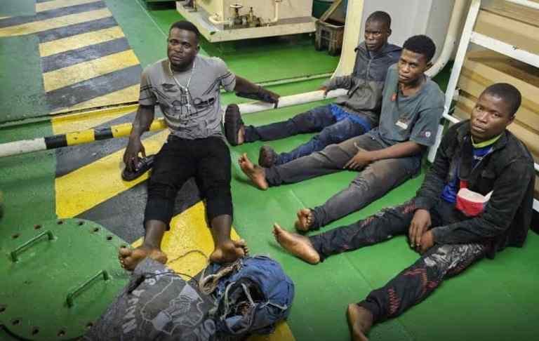 Navy Arrests Four Stowaways Hiding Inside Rudder Compartment Of Dubai-Bound Ship