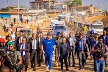 Gov Otti Inspects Ongoing Construction Of Six-Lane Ossa Road, Assures One Lane Will Be Ready For Christmas