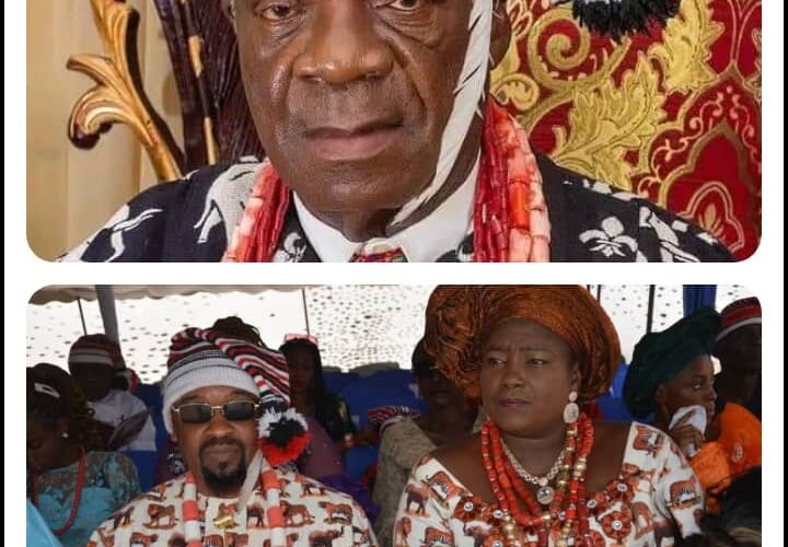 Chief & Lolo Samuel Okereke Abarogu, Akatu-Ugo 1 Of Amaekpu Ohafia Felicitates With Eziogo Amaekpu Ohafia On His Birthday