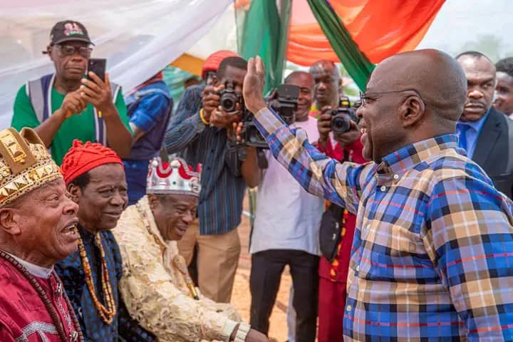 Gov Otti Flags-Off 11.5km Nunya-Eluama Road, Says Govt Bridging Gap B/w Rural, Urban Development 3 IMG 20240327 WA0286