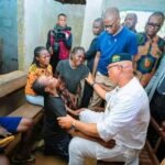 Gov Eno Visits Family Of Late Nollywood Make-Up Artist