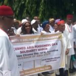 Abia Pensioners In Solidarity March, Thank Gov Otti For Pension Arrears, Full Monthly Payments