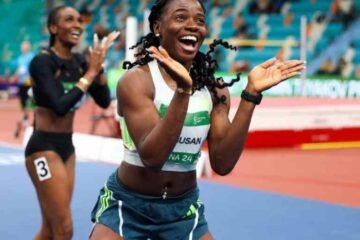Tobi Amusan Becomes World Fastest Woman, Dust Record Holder, Williams At Home Soil