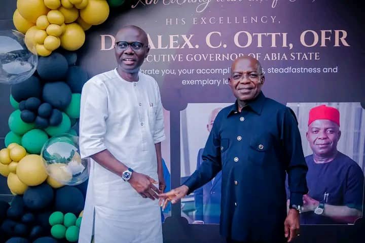Gov Otti Celebrated By Friends In Lagos