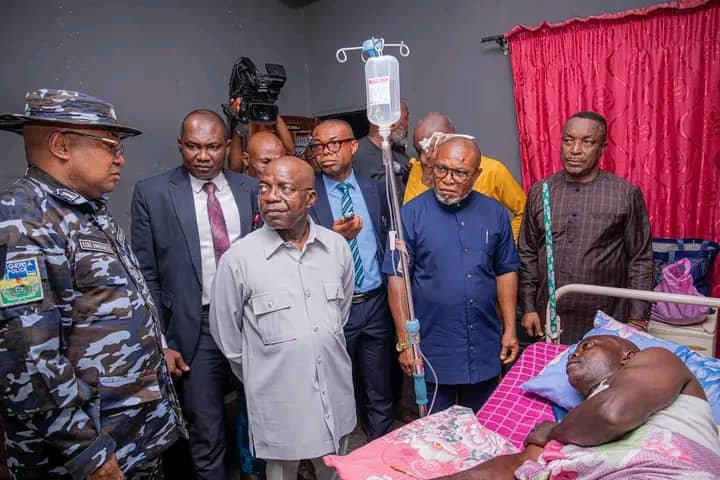Gov Otti Visits Families Of Slained And Wounded Police Officers; Vows To Put An End To Attacks On Security Agents In The State 5 IMG 20240629 WA0066