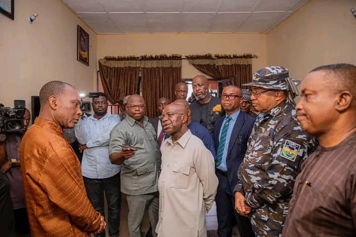 Gov Otti Visits Families Of Slained And Wounded Police Officers; Vows To Put An End To Attacks On Security Agents In The State 8 IMG 20240629 WA0067