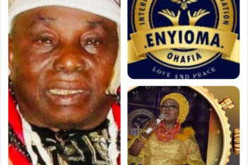 The Founder/Global President Of Enyioma International Ladies Association And Members Mourn Udumaeze Ohafia