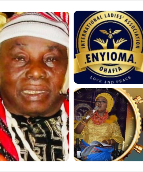 The Founder/Global President Of Enyioma International Ladies Association And Members Mourn Udumaeze Ohafia