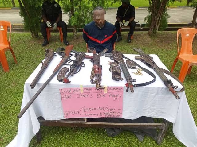 Police Uncovers Mortuary Where AK-47 Riffles, Other Weapons Are Stored