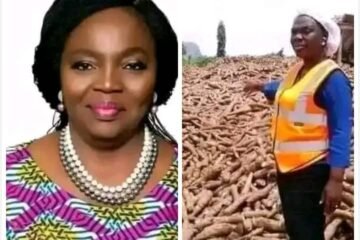 Meet Nigerian Woman Who Produces Over 10,000 Tons Of Cassava And Makes Over $12 Million Annually