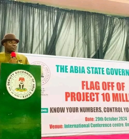 Help Create Awareness About Hypertension And Diabetes Diseases, Gov. Otti Tasks Stakeholders