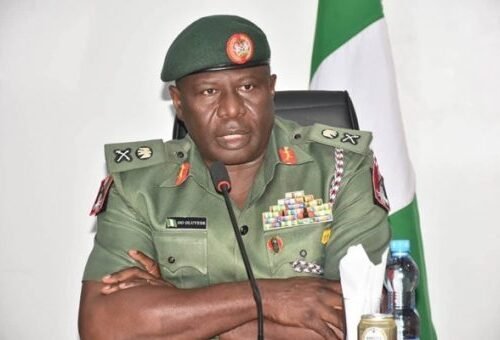 President Tinubu Appoints Acting Chief Of Army Staff