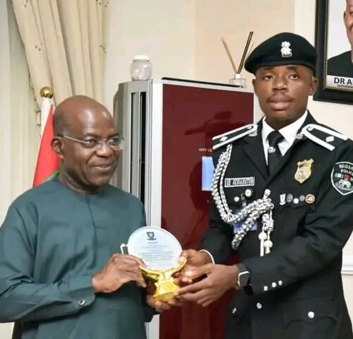 Gov. Otti Receives Graduands Of Nigeria Police Academy, Charges Then To Work Hard