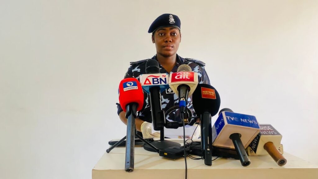 Press Briefing, Parade Of Crime Suspects And Exhibits By CP Danladi Isa, The Commissioner Of Police, ABIA State Command 3 IMG 20241031 WA0060