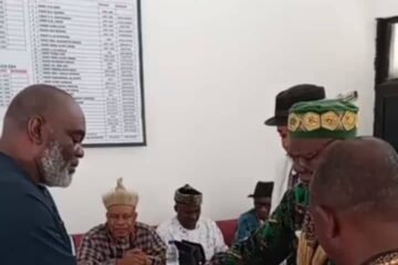 New Era, New Leadership In Ohafia As Chief Dr. David Ogba Onuoha Hands Over To Chief Eleanya Ojuu Kalu – By Dr. Chukwuemeka Ifegwu Eke