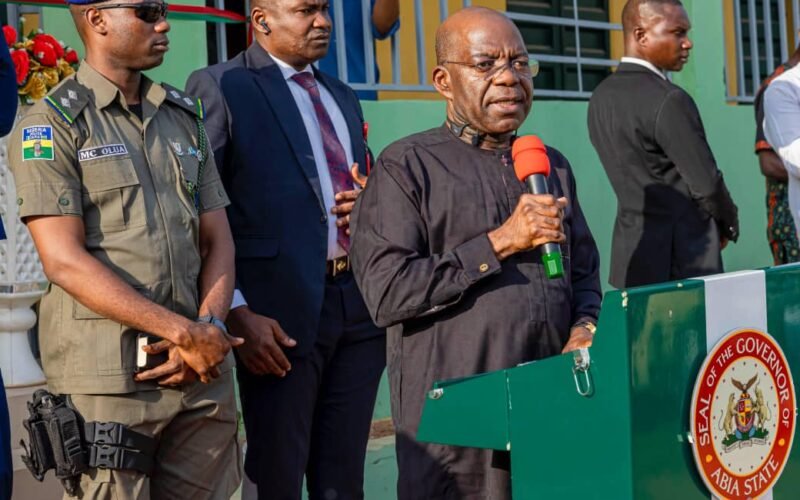 Gov. Otti Commissions ABIA First Smart School At Ofali Agwu Primary School, Amaekpu Ohafia