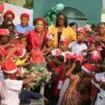 Christmas Funfair: Mrs. Otti Celebrates ABIA Children, Talks Tough Against Child Trafficking