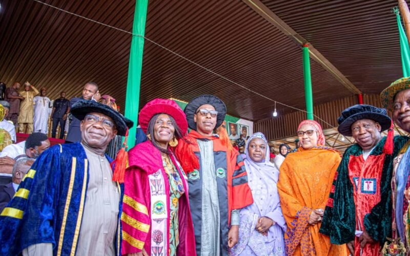 Governor Alex Otti Attends The 36th Convocation Ceremony Of Federal University Of Technology Owerri (FUTO)