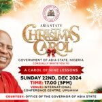 Abia’s 2024 Christmas Carol: A Song Of Praise For Otti’s Leadership – By Ebere Uzoukwa, Ph.D (SSA To Gov. Otti On Public Affairs)