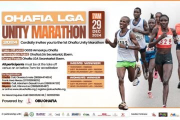 OBU OHAFIA Holds Ohafia LGA Unity Marathon 2024 On 29th December (Read Details)