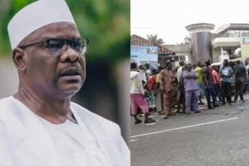 Senator Ndume Mocks Poverty In Southern Nigeria, Circulates Video Of Queues At President Tinubu’s Lagos Mansion