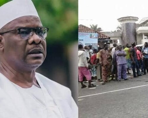 Senator Ndume Mocks Poverty In Southern Nigeria, Circulates Video Of Queues At President Tinubu’s Lagos Mansion