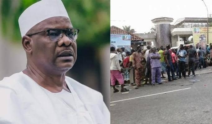 Senator Ndume Mocks Poverty In Southern Nigeria, Circulates Video Of Queues At President Tinubu’s Lagos Mansion