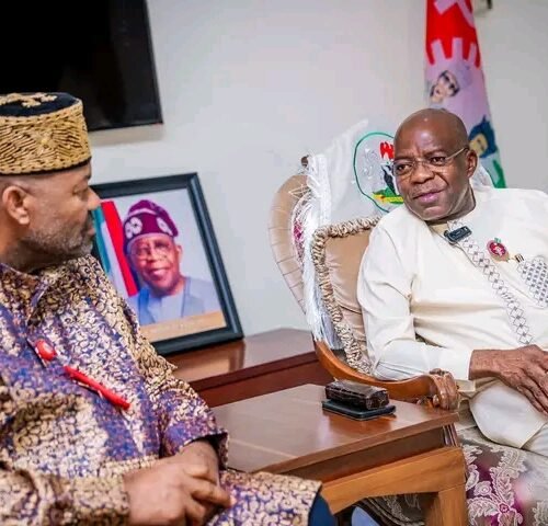 Our Interest Is In The Development And Unity Of Our People – Gov. Otti Assures The President-General Of Ohaneze NDIGBO Of His Support