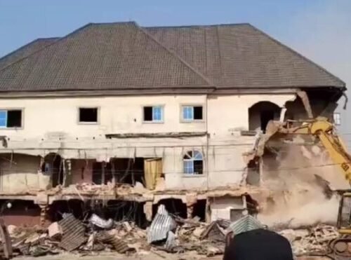 Anambra Govt Demolishes Hotel Used As Kidnappers’ Den With Over 30 Graves Found