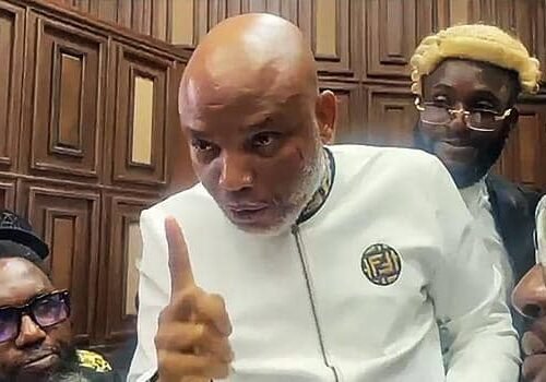 Justice Nyako Adjourns Nnamdi Kanu’s Case Indefinitely; IPOB Leader Questions Jurisdiction