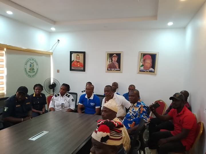 Mayor Of Ohafia LGA Receives Homeland Security Chief; As ABIA Government Plans To Equip Fire Service Station In Ohafia 7 IMG 20250205 WA0014