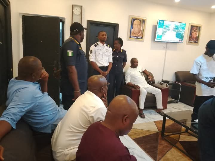 Mayor Of Ohafia LGA Receives Homeland Security Chief; As ABIA Government Plans To Equip Fire Service Station In Ohafia 4 IMG 20250205 WA0015