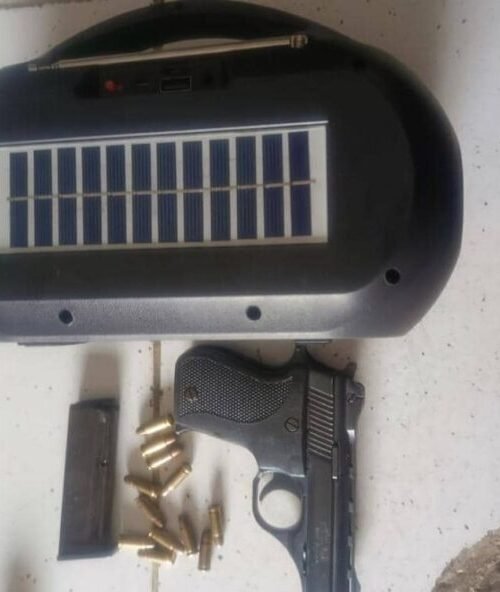 Police Arrest Suspect Who Concealed Gun, Ammunition In Transistor Radio