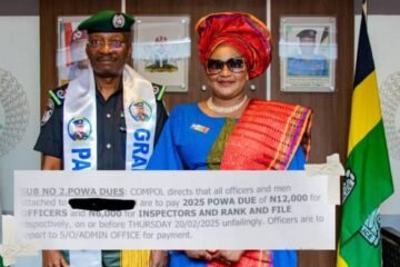 Nigerian Police Authorities Mandate Personnel To Contribute Over N3 Billion To POWA Association Under IGP Egbetokun’s Wife