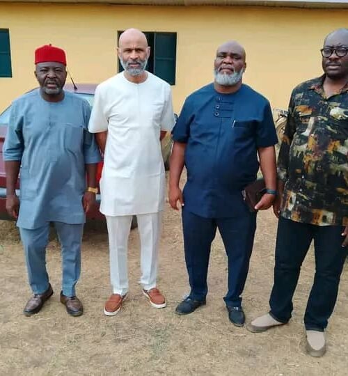 Mayor Ohafia LGA Chief Eleanya Ojuu Kalu Alongside Other Colleagues Flags Off ICT Training Program In Ohafia