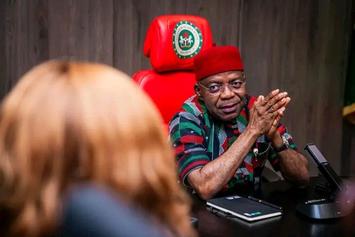Gov. Otti Receives Police Commission Team, Advocates For Change In Strategy In Mobilizing Abians For Police Enrollment 8 1741240845720