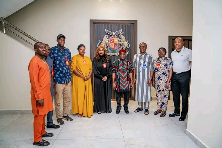 Gov. Otti Receives Police Commission Team, Advocates For Change In Strategy In Mobilizing Abians For Police Enrollment 5 1741240866102