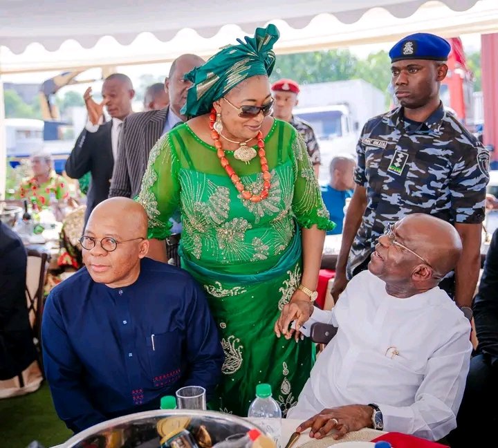 Governor Otti Honors Mrs. Nnennaya Otti's Courageous Role In The 2023 General Election At Her Daughter's Wedding Ceremony 9 1742113199307