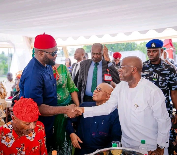 Governor Otti Honors Mrs. Nnennaya Otti's Courageous Role In The 2023 General Election At Her Daughter's Wedding Ceremony 8 1742113206069