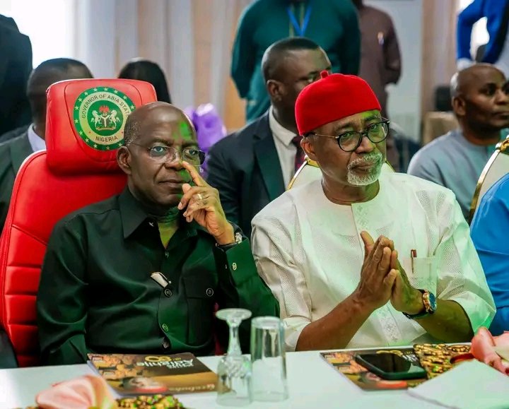 Gov. Otti To Take A Second Look At Pensioners' Issue, Congratulates Senator Adighije On His Birthday 5 1742707070411