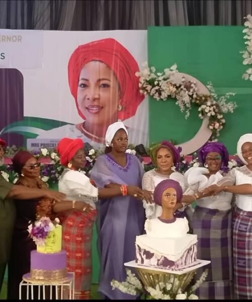 Ohafia Council Mayor, Chief Eleanya Ojuu Kalu Celebrates International Women’s Day With The Wife Of Executive Governor Of ABIA State, Her Excellency, Mrs Priscilla C. Otti