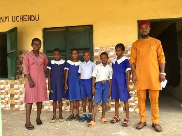 Hon. Uchendu Eni Tours Schools, Empowers Indigent Pupils With PSLAT Exam Sponsorship 7 IMG 20250321 WA0037