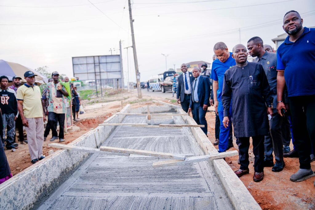 Governor Otti Inspects Some Ongoing Projects In Umuahia 7 IMG 20250406 WA0035