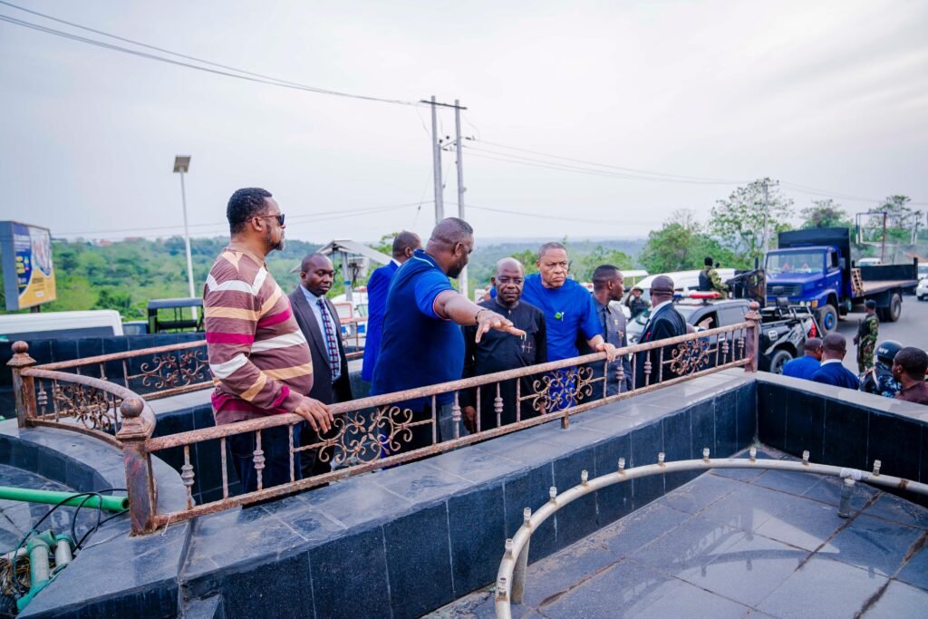 Governor Otti Inspects Some Ongoing Projects In Umuahia 6 IMG 20250406 WA0036