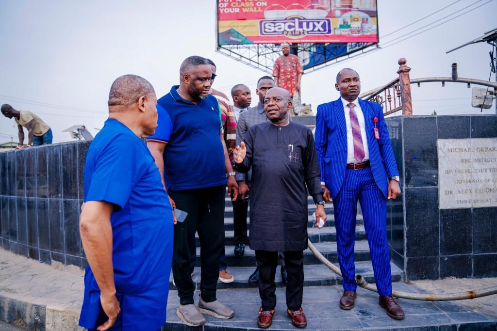 Governor Otti Inspects Some Ongoing Projects In Umuahia 2 IMG 20250406 WA0040