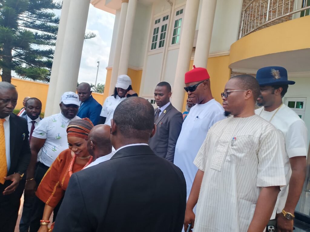 Celebration Galore As Governor Otti Extends Courtesy Visit To Ohafia LGA Mayor Chief Eleanya Ojuu Kalu 6 IMG 20250421 WA0005
