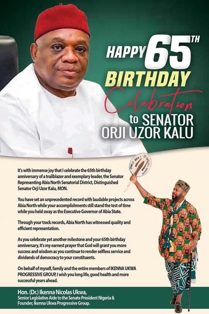 Ikenna Ukwa Felicitates With Senator Orji Uzor Kalu On His 65th Birthday Celebration 2 IMG 20250421 WA0042